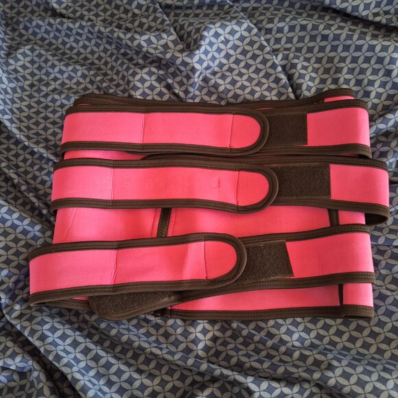 pink back brace or corset XXL - Picture 1 of 9